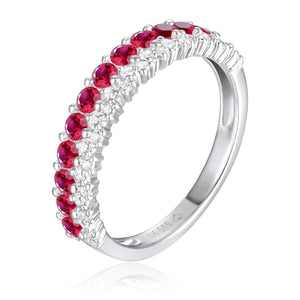 14KW Ruby and Diamond Ring