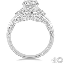 Load image into Gallery viewer, 14KW Gold Engagement Ring Two Piece set

