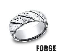 This Men's Cobalt Alternative Metal Band is 9.0mm Feauring a Swirled Design  Finger Size 11