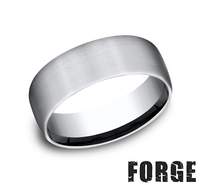 This 7.5mm Men's Cobalt Alternative Metal Band Features a Satin Finish.  Finger Size 10