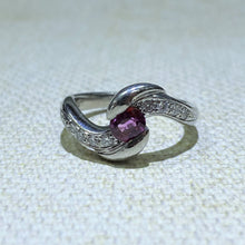 Load image into Gallery viewer, Estate - Platinum Ruby and Diamond Ring
