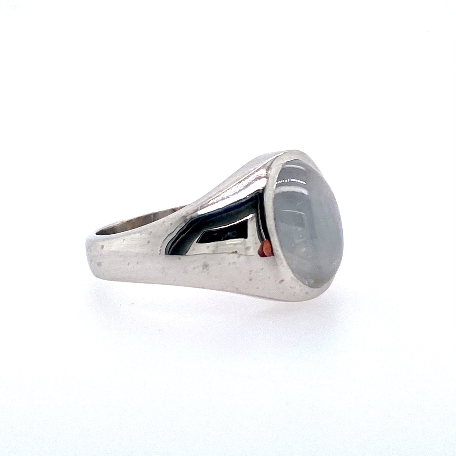 Handmade Diamond And Sapphire Ring In Platinum - Plante Jewelers