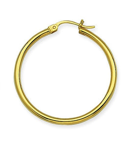 Classic Hoop Earring - 14 Karat
