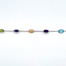 Load image into Gallery viewer, 14KW Semi Precious Bracelet
