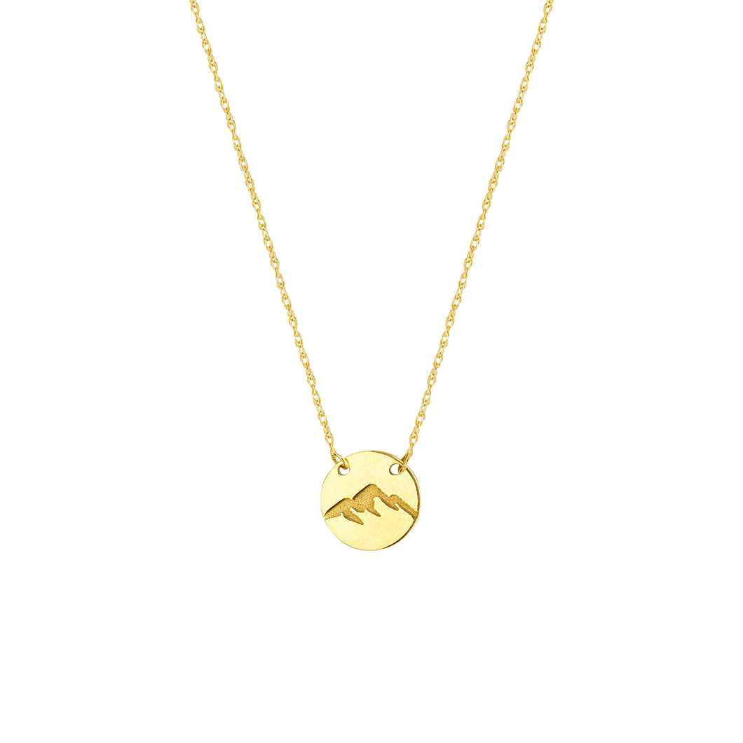 14 karat yellow gold mini 