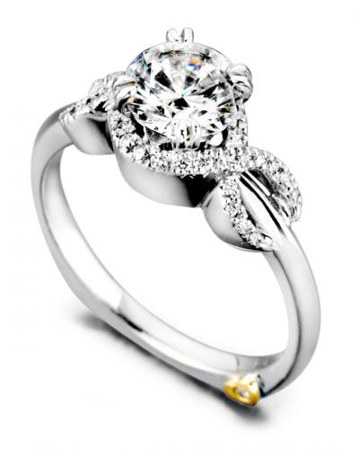 14 Karat White Gold 