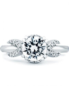 14KW "Infinity" Engagement Ring